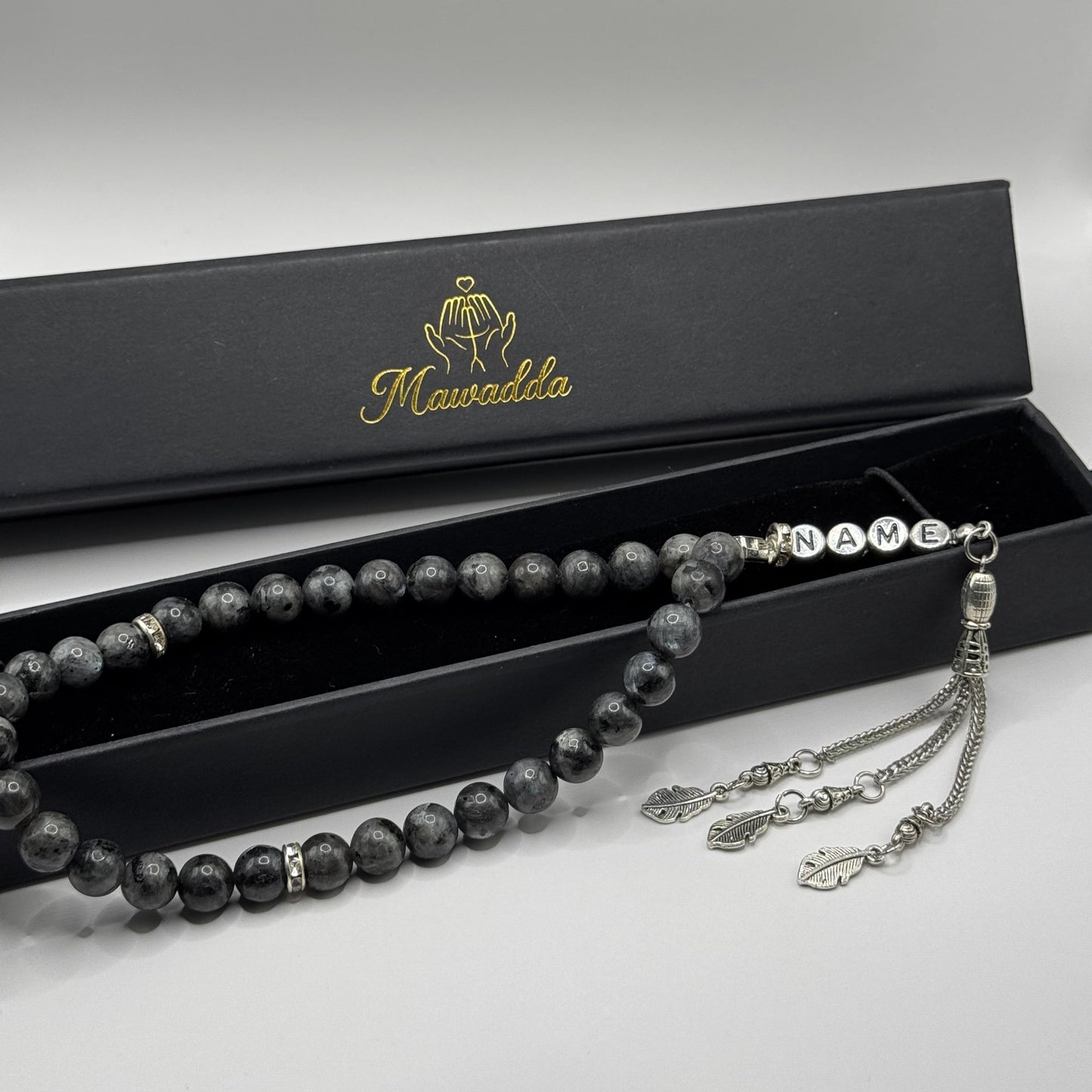 Personalisierte Gebetskette mit Namen
